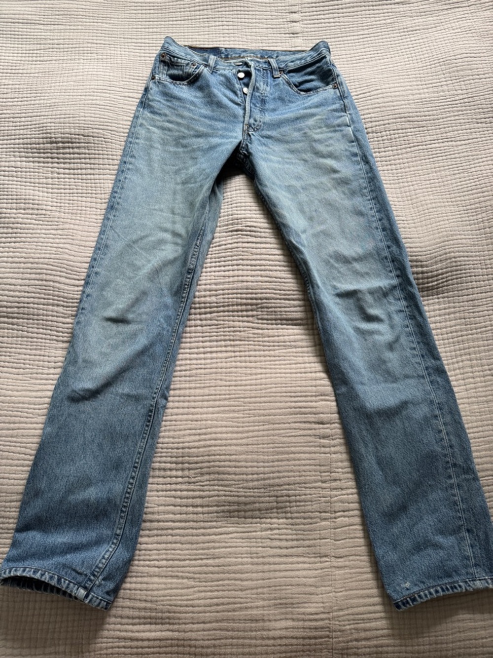 Light Wash Blue Denim Jeans